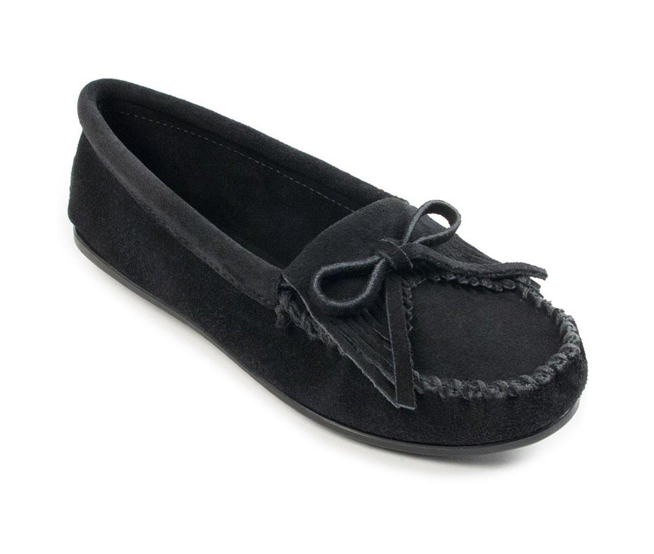 Women's Minnetonka Kilty Moccasins | Shoe Carnival