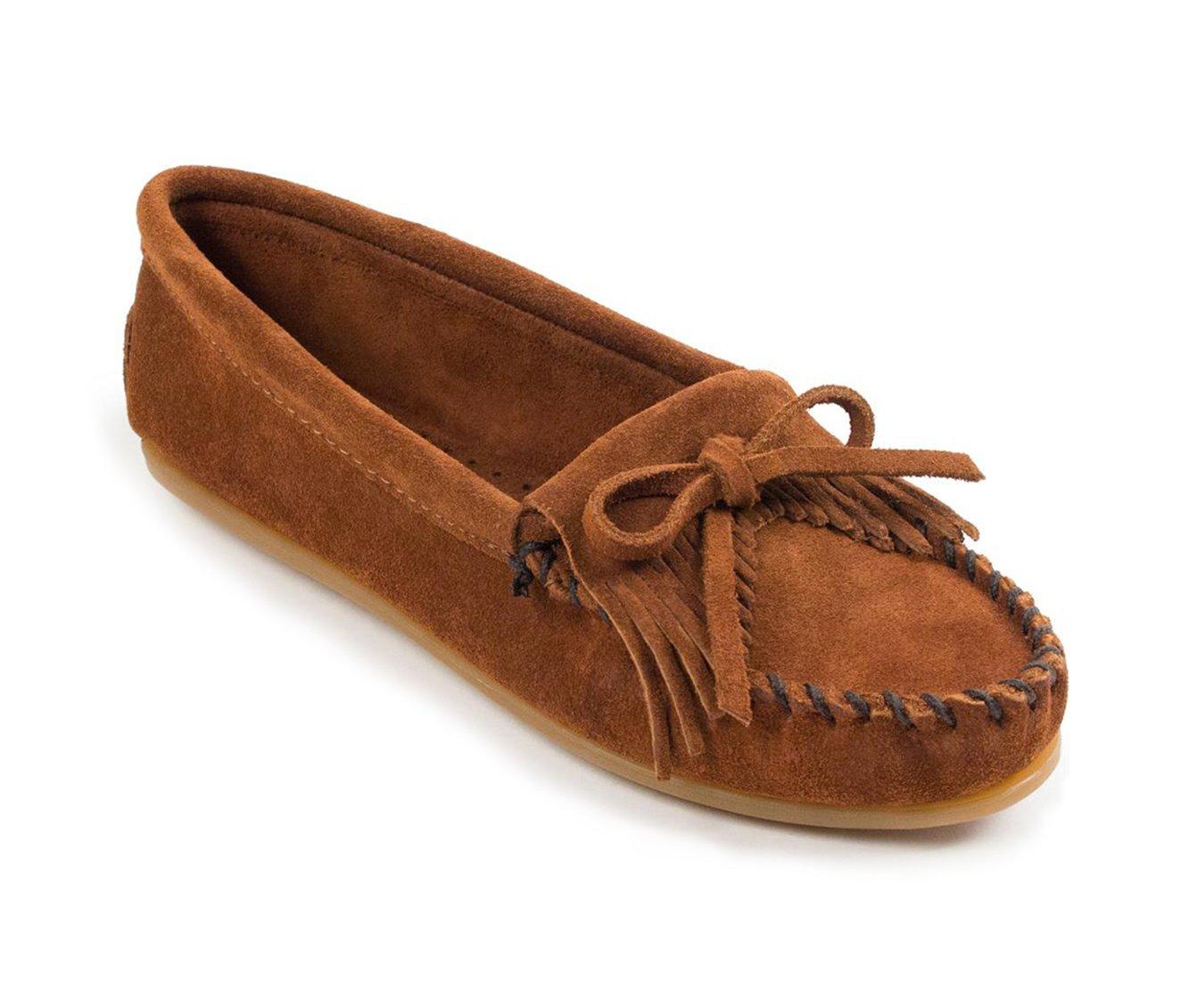 Women's Minnetonka Kilty Moccasins