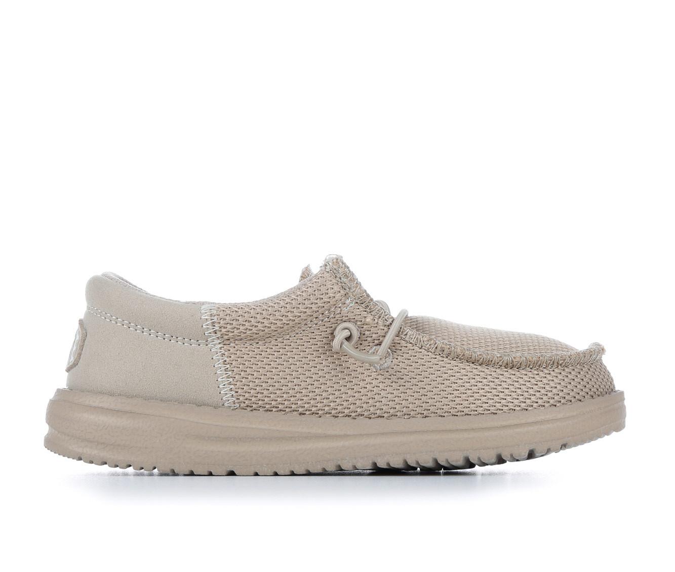 HEYDUDE Wally Youth Boys' (11-6) Casual Shoe Beige