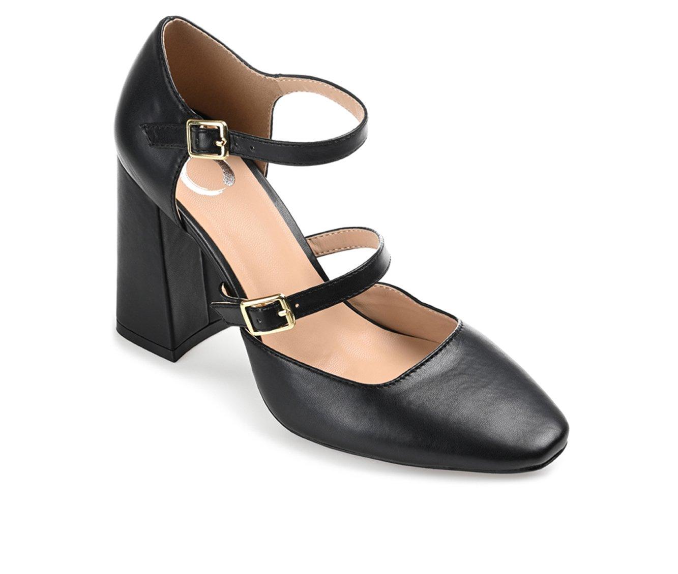 Women's Journee Collection Isadorah Block Heel Mary Jane Pumps