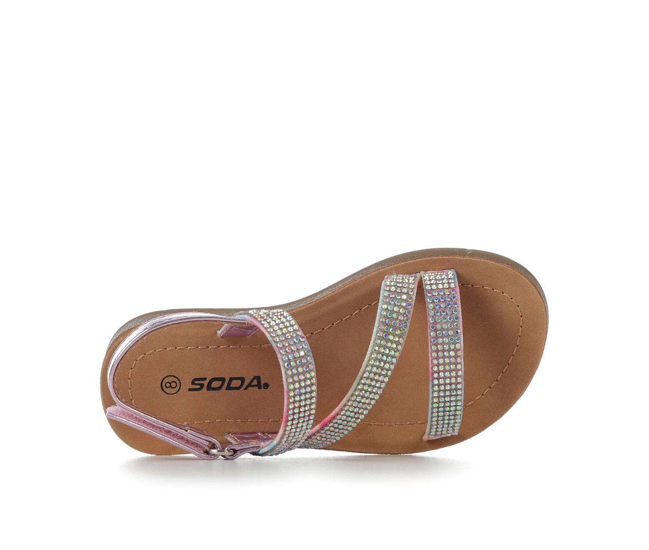 Girls' Soda Toddler & Little Kid Sparkle Sandals