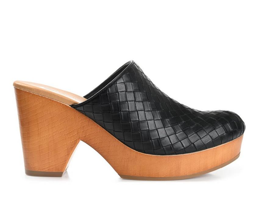 Women's Journee Collection Kelsy Block Heel Platform Clogs