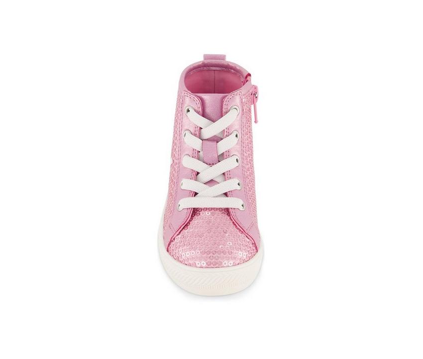 Girls' DKNY Toddler Hannah Sequin High Top Sneakers