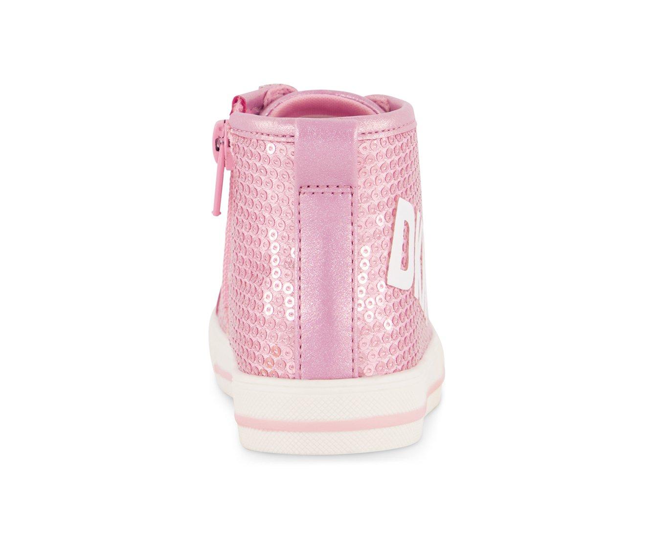 Girls' DKNY Toddler Hannah Sequin High Top Sneakers