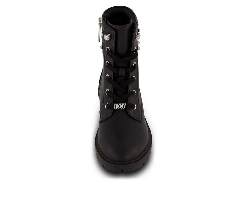 Girls' DKNY Little Kid & Big Kid Stassi Stone Combat Boots