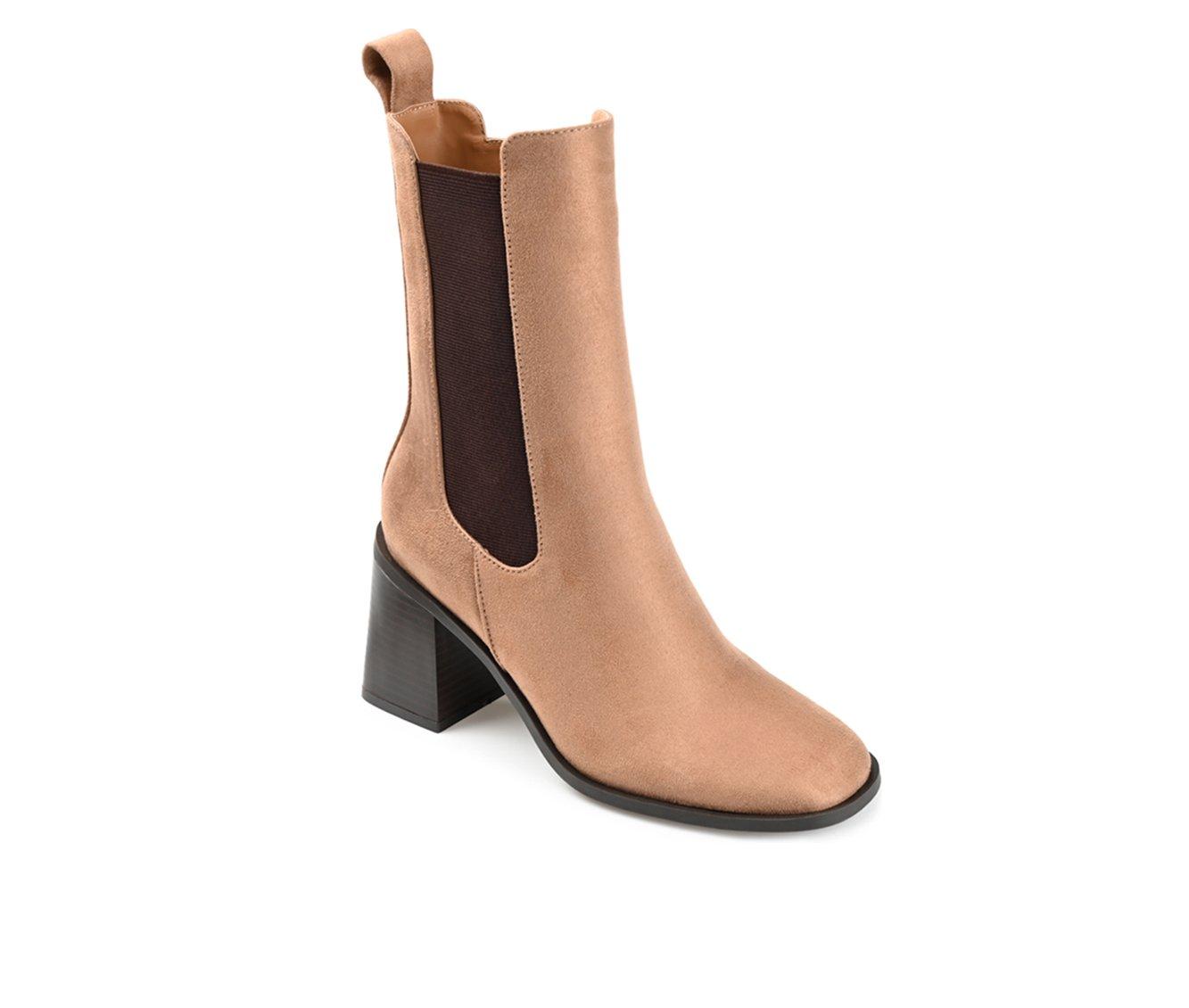 Women's Journee Collection Kaydia Mid Calf Chelsea Boots