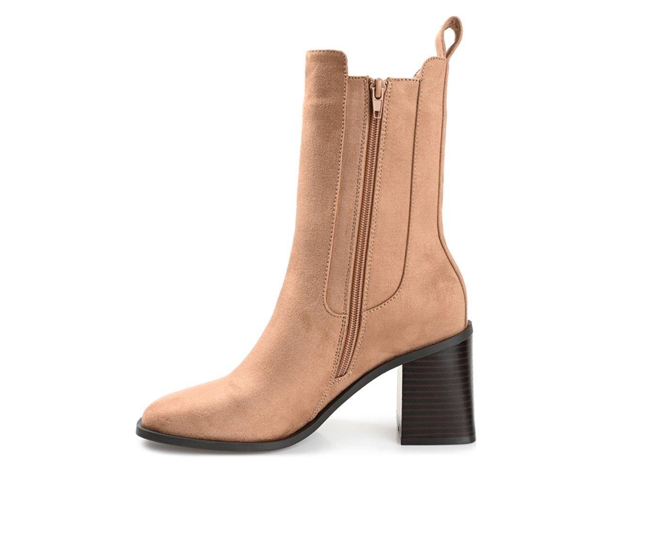 Women's Journee Collection Kaydia Mid Calf Chelsea Boots