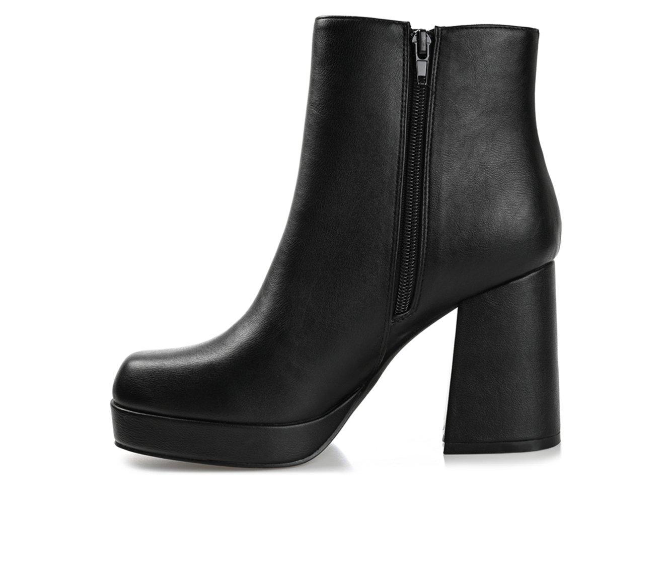 Women's Journee Collection Mollie Heeled Platform Booties