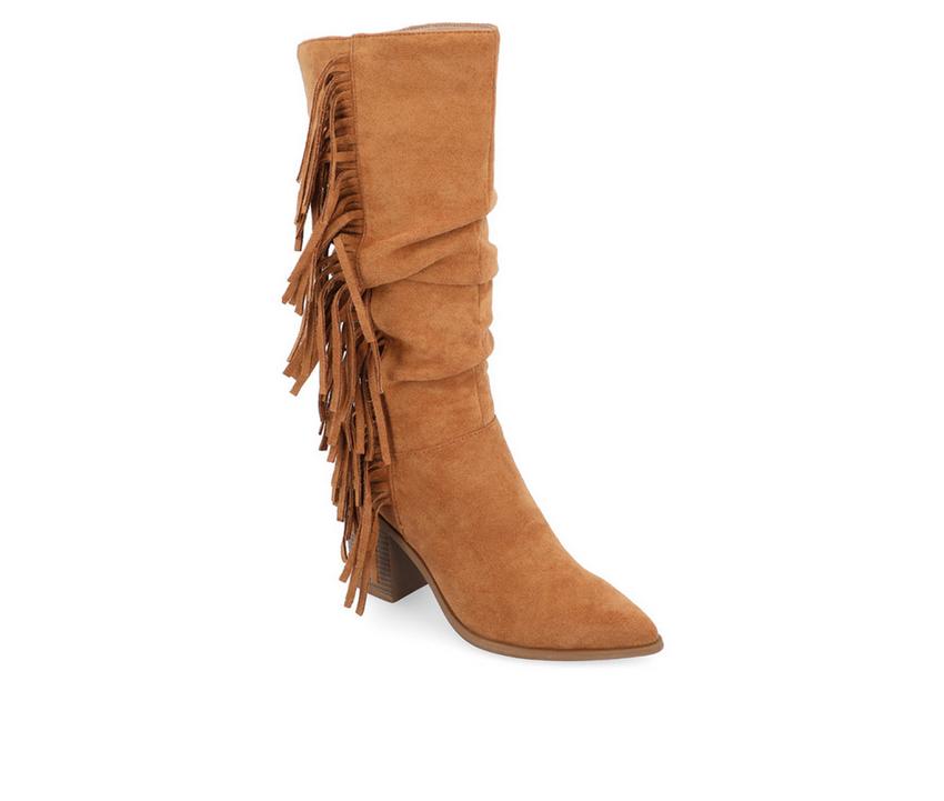 Women's Journee Collection Hartly-WC Mid Calf Western Inspired Boot