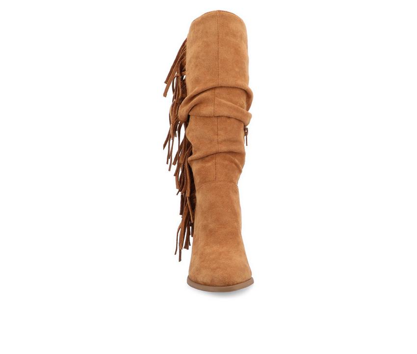 Women's Journee Collection Hartly-XWC Mid Calf Western Inspired Boot