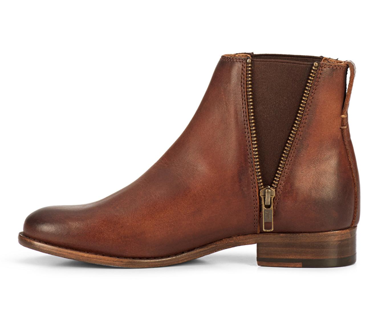 Women's Frye Carly Zip Chelsea Booties