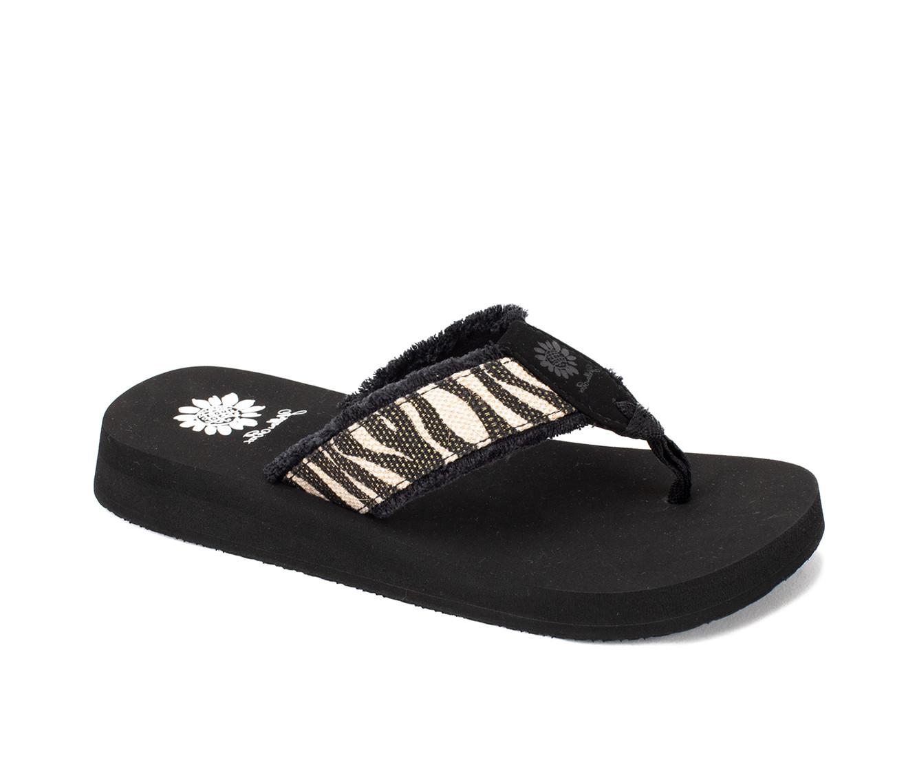 Yellow box discount fayth flip flops