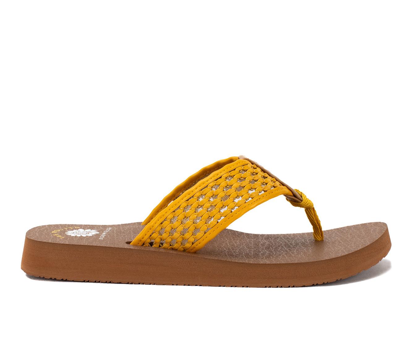 Women's Yellow Box Nana Flip-Flops