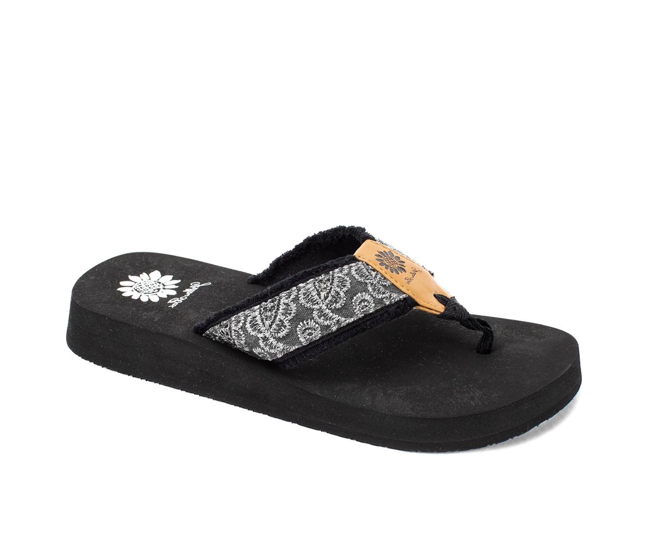 Women's Yellow Box Fabulous Flip-Flops