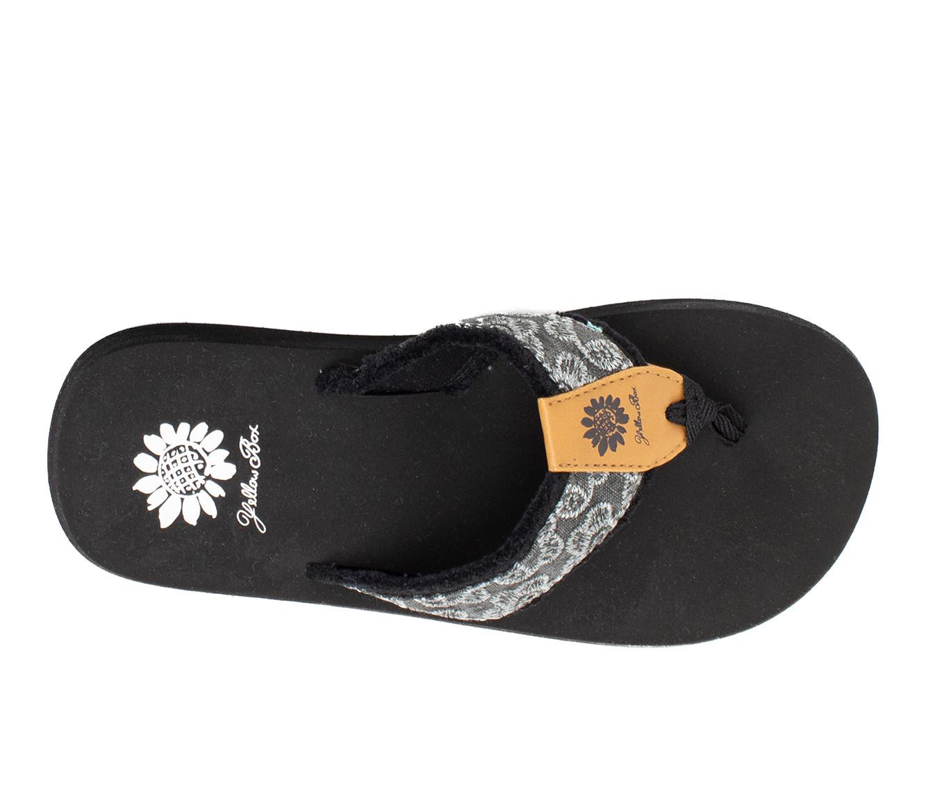 Women's Yellow Box Fabulous Flip-Flops