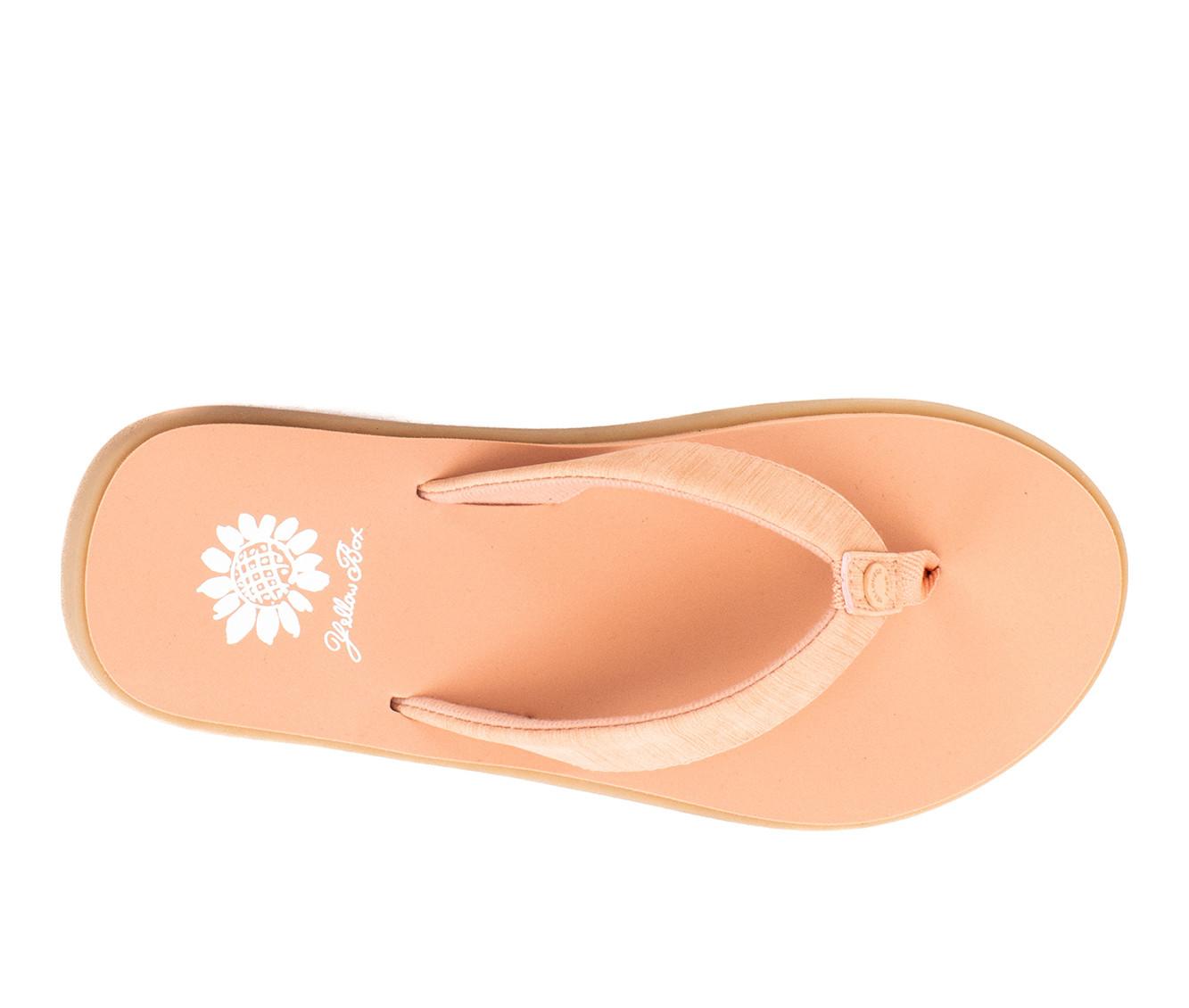 Women's Yellow Box Ginza Flip-Flops