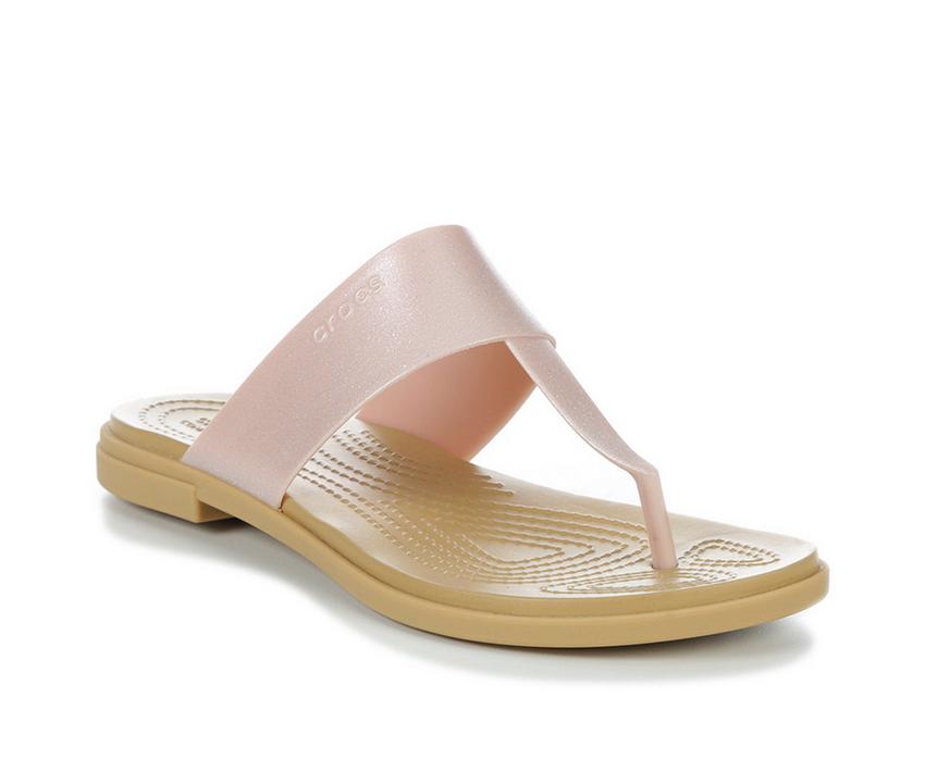 Women's Crocs Tulum Metallic Sandals