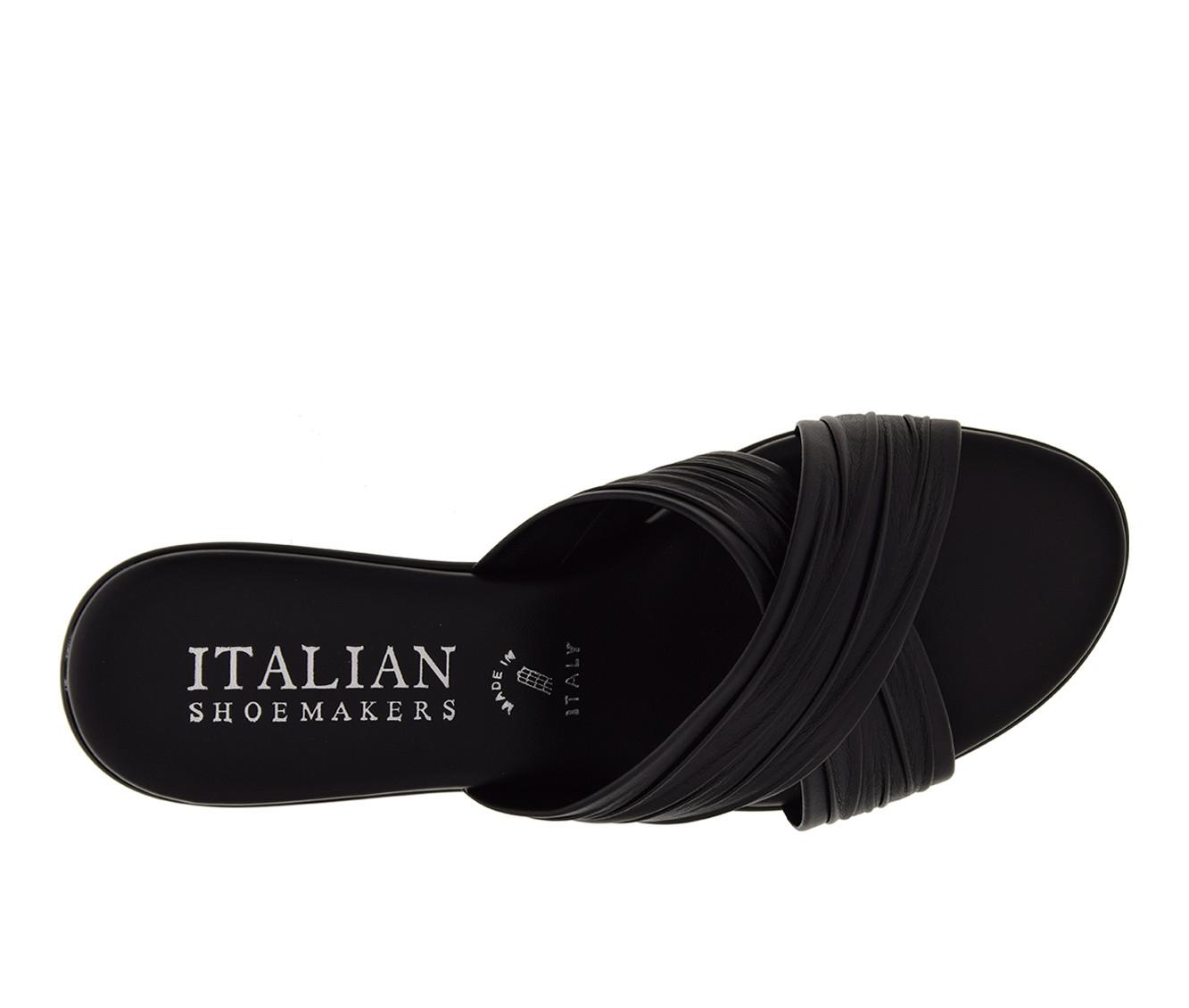 Women's Italian Shoemakers Kenny Wedge Sandals