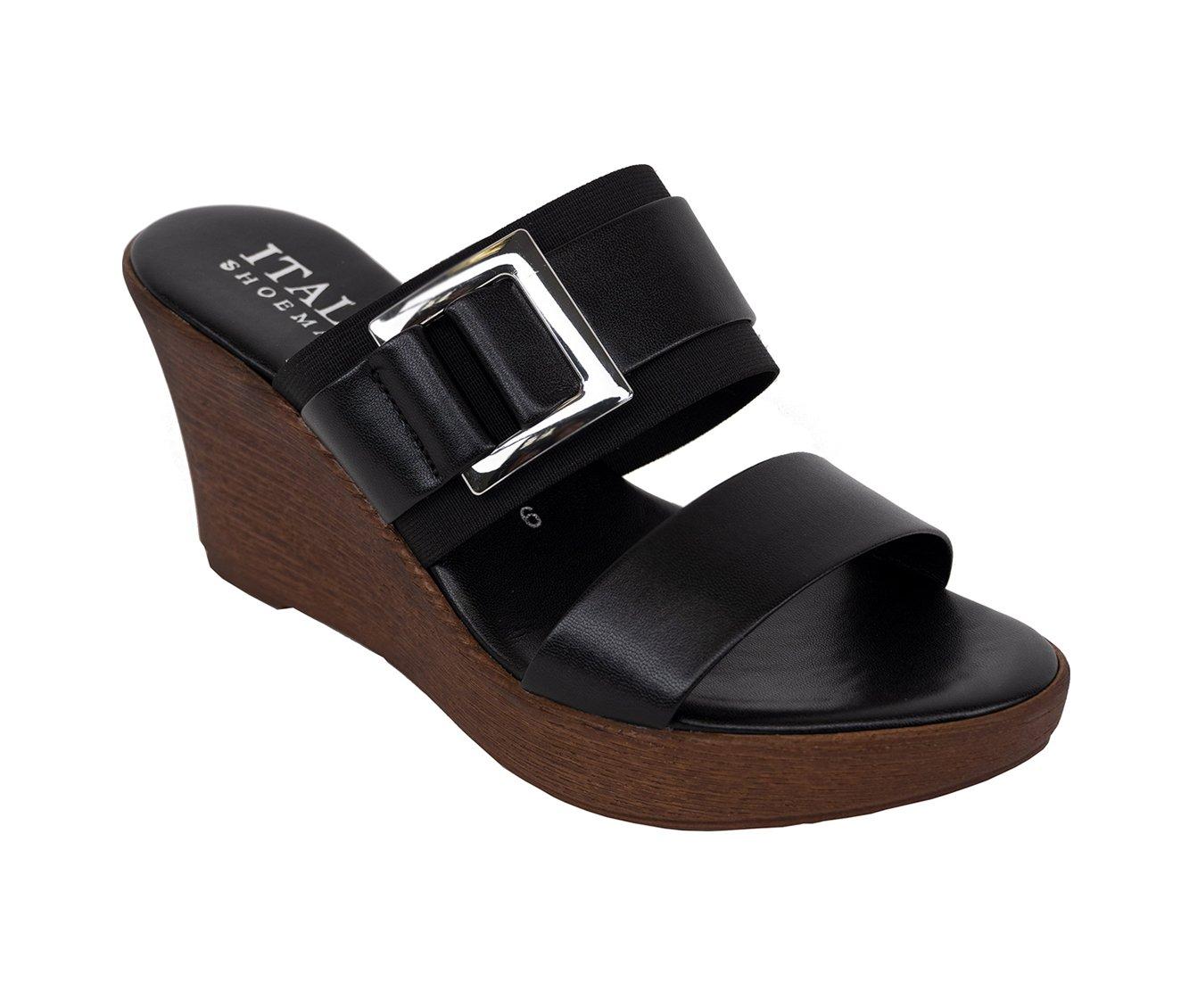 Women's Italian Shoemakers Cai Wedge Sandals