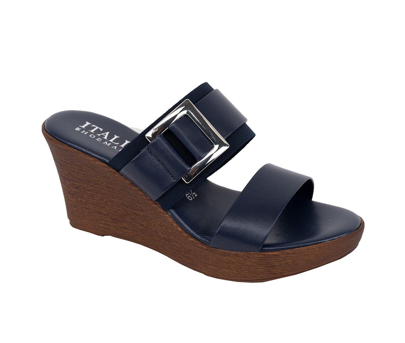 Women's Italian Shoemakers Cai Wedge Sandals