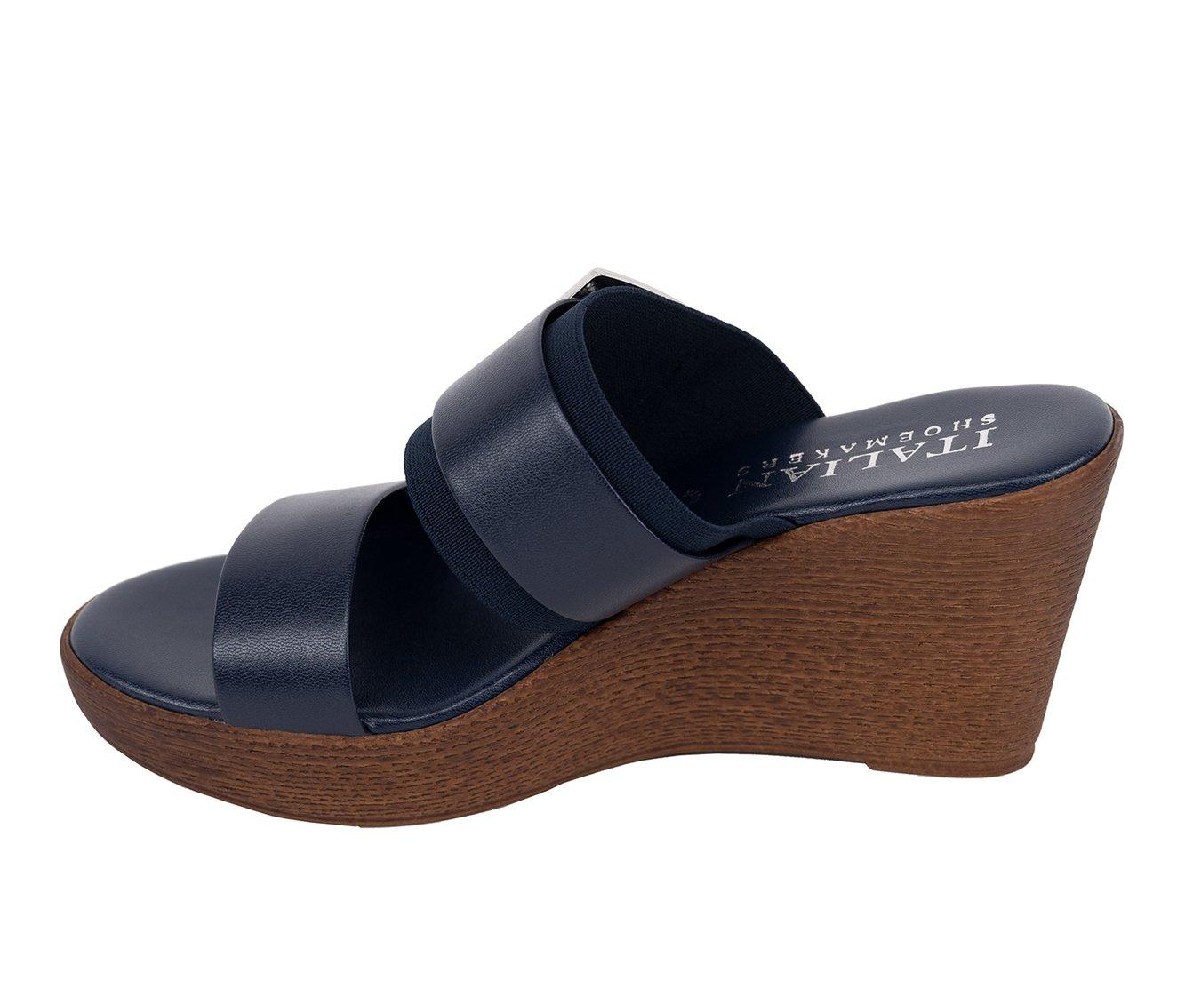 Women's Italian Shoemakers Cai Wedge Sandals