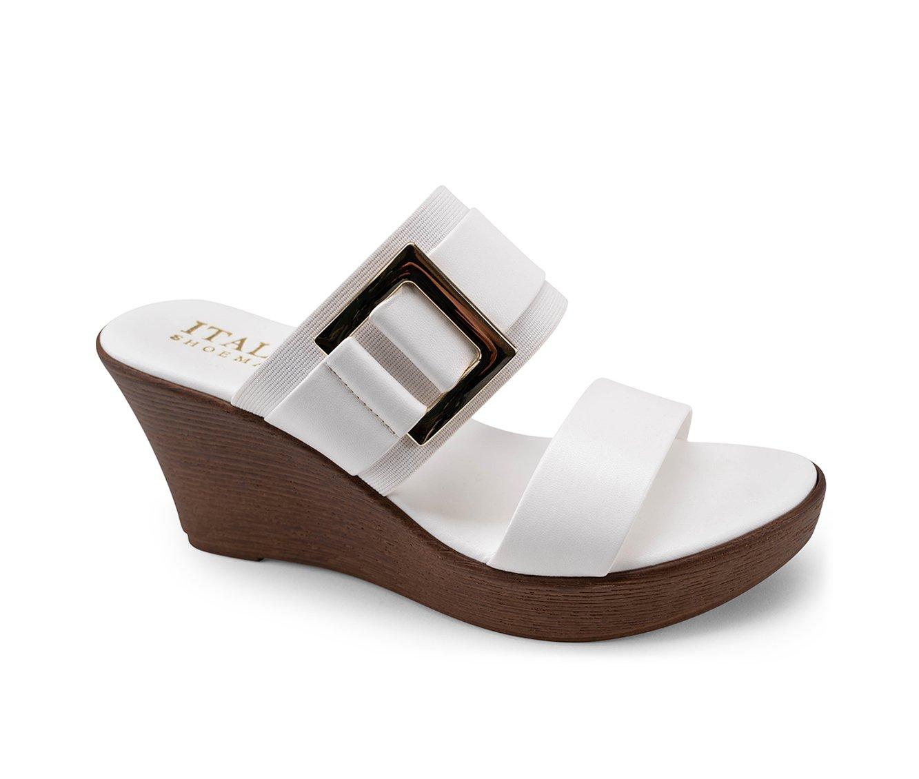 Women's Italian Shoemakers Cai Wedge Sandals