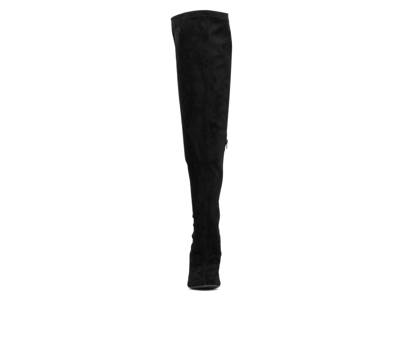 Women's Fashion to Figure Larissa XWC Over the Knee Heeled Boots