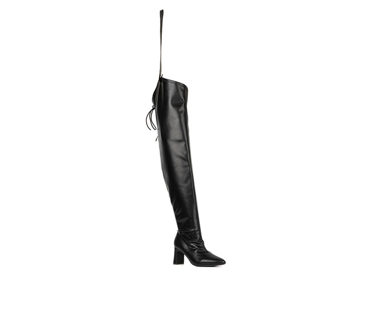 Women's Fashion to Figure Krista XWC Knee High Heeled Boots