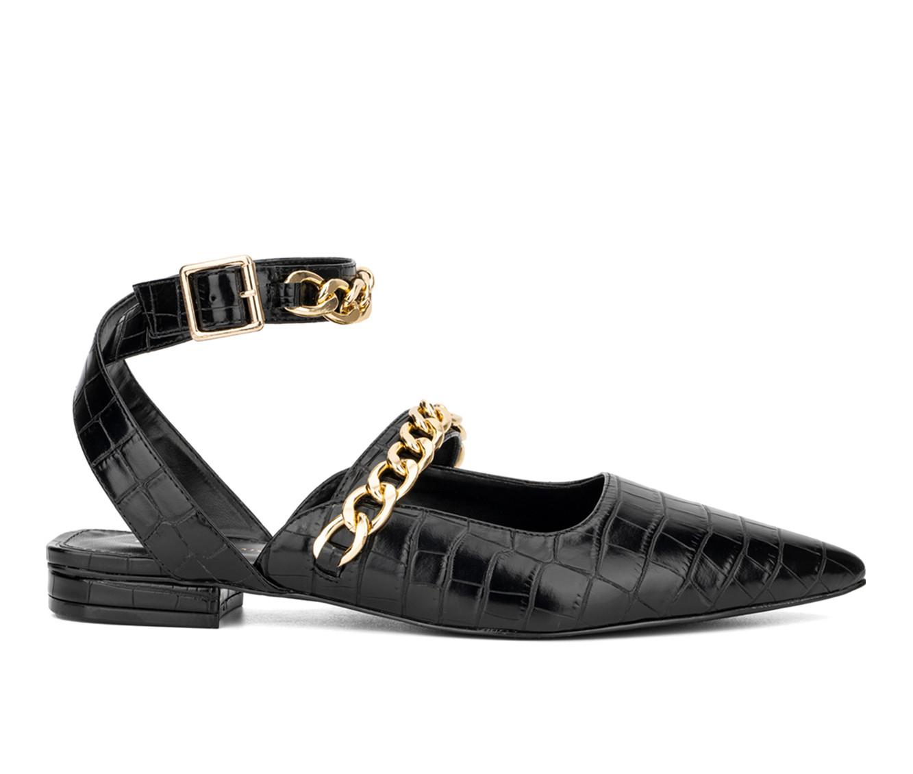 Women's Fashion to Figure Aliza Flats