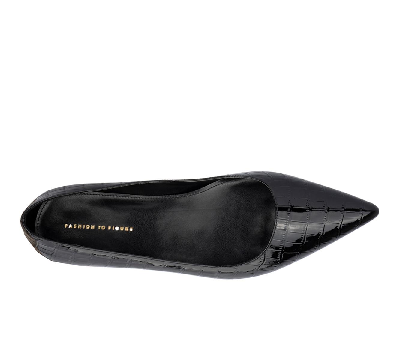 Women's Fashion to Figure Bailey Wide Width Flats