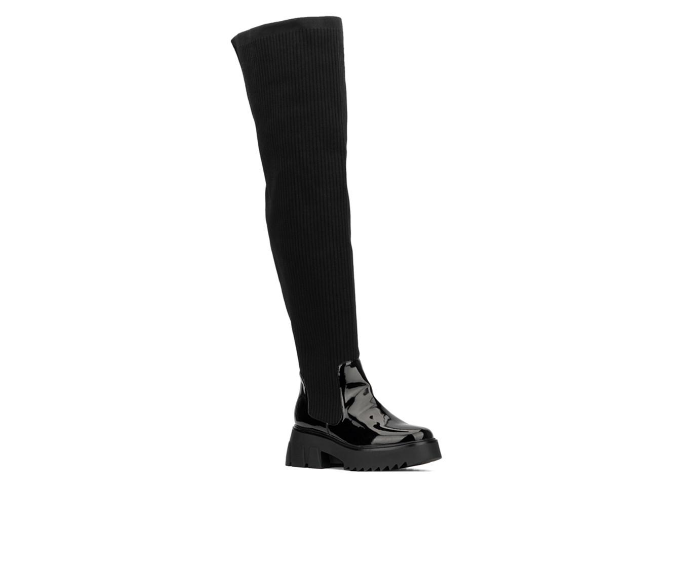 Women's Fashion to Figure Odelia XWC Over the Knee Boots