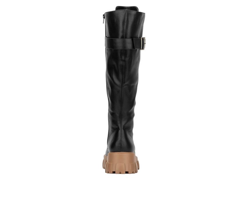 Women's Fashion to Figure Liv XWC Knee High Lace Up Boots