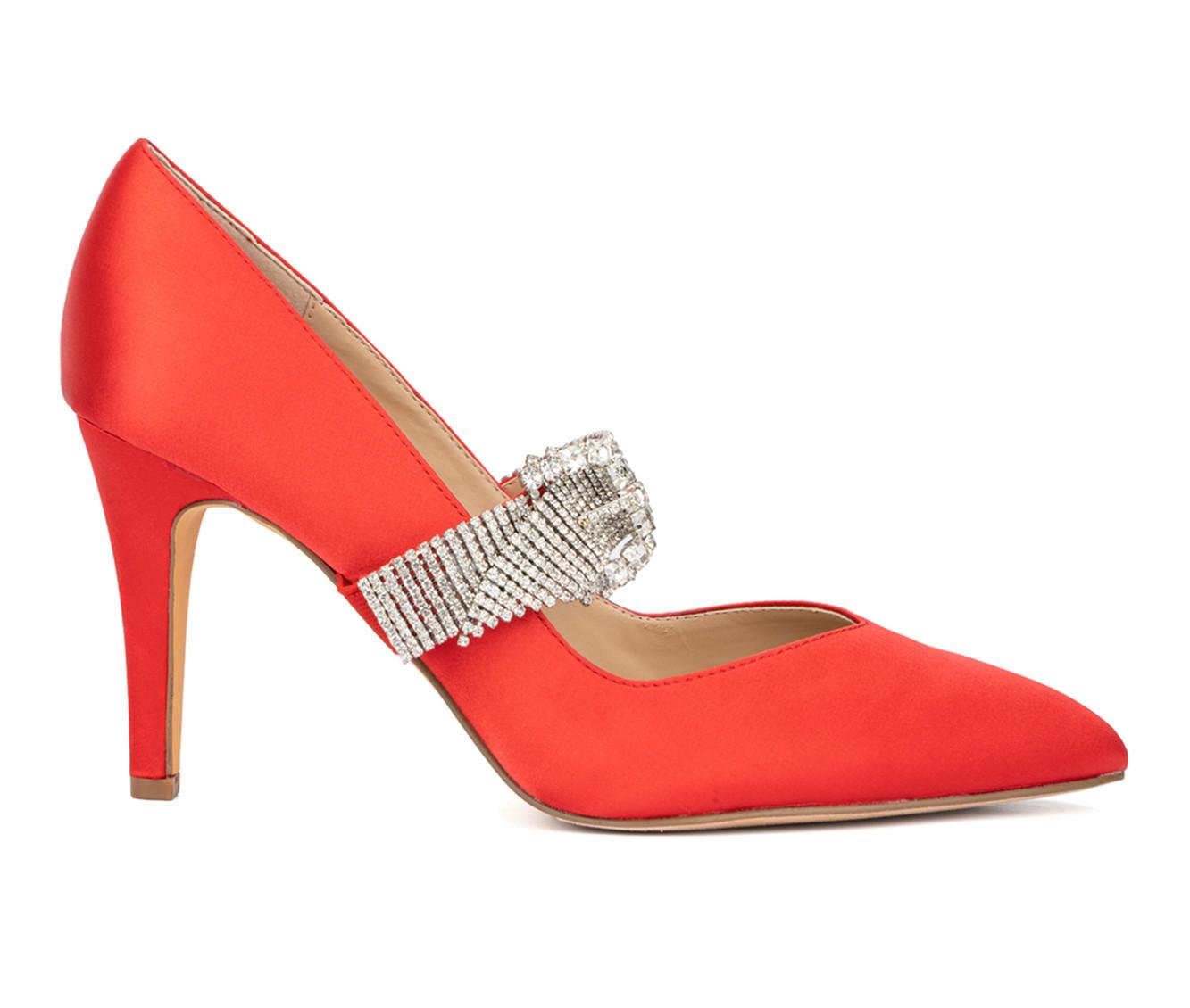Women's Fashion to Figure Faith Wide Width Special Occasion Shoes