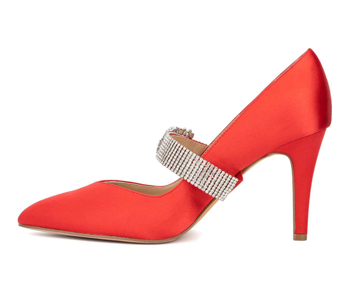 Women's Fashion to Figure Faith Wide Width Special Occasion Shoes