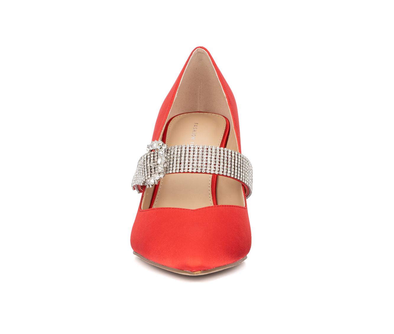 Women's Fashion to Figure Faith Wide Width Special Occasion Shoes