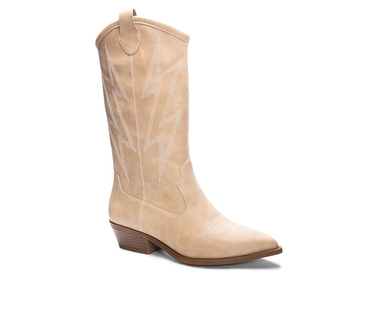 Western boots outlet beige