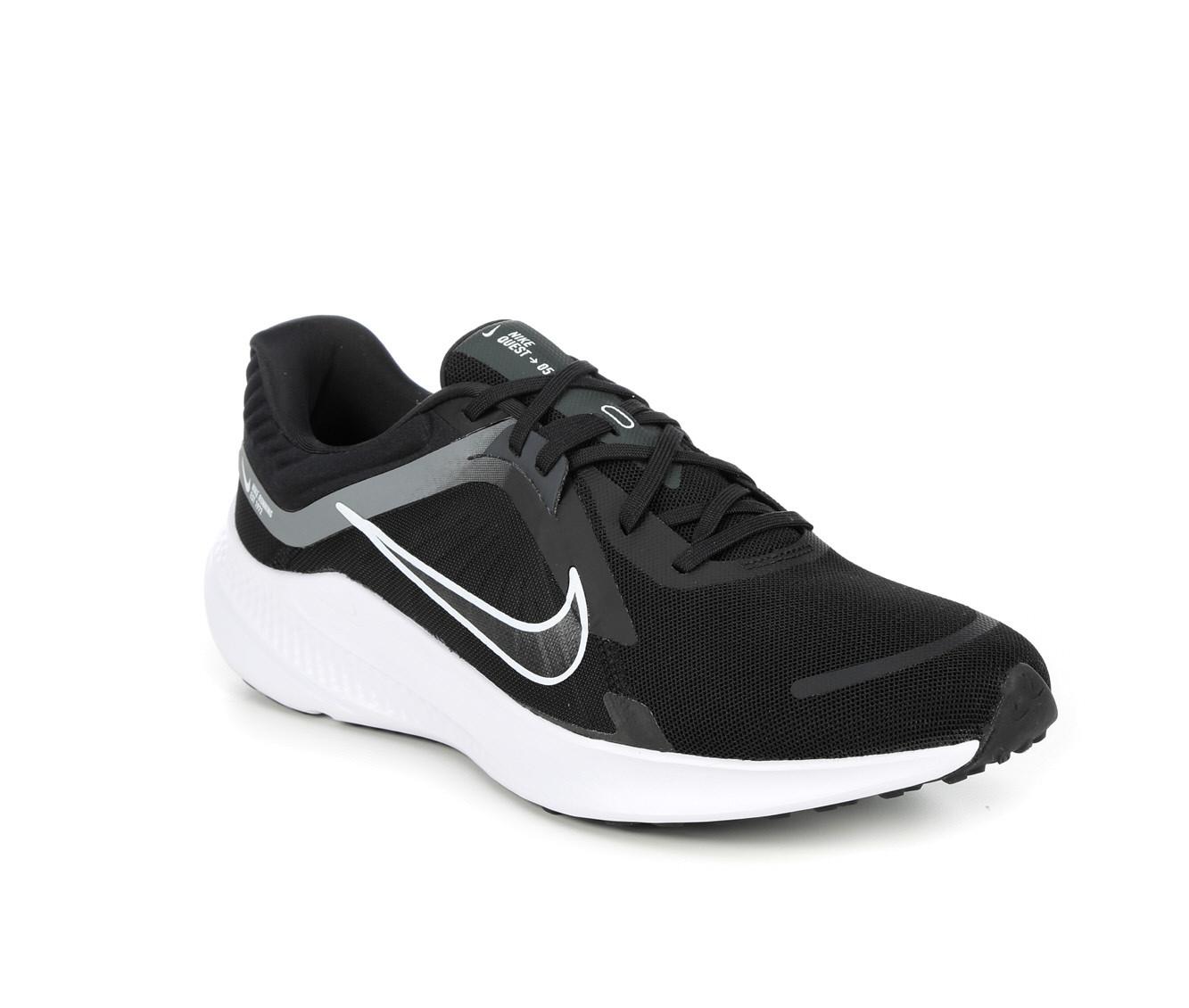 Nike quest black grey best sale