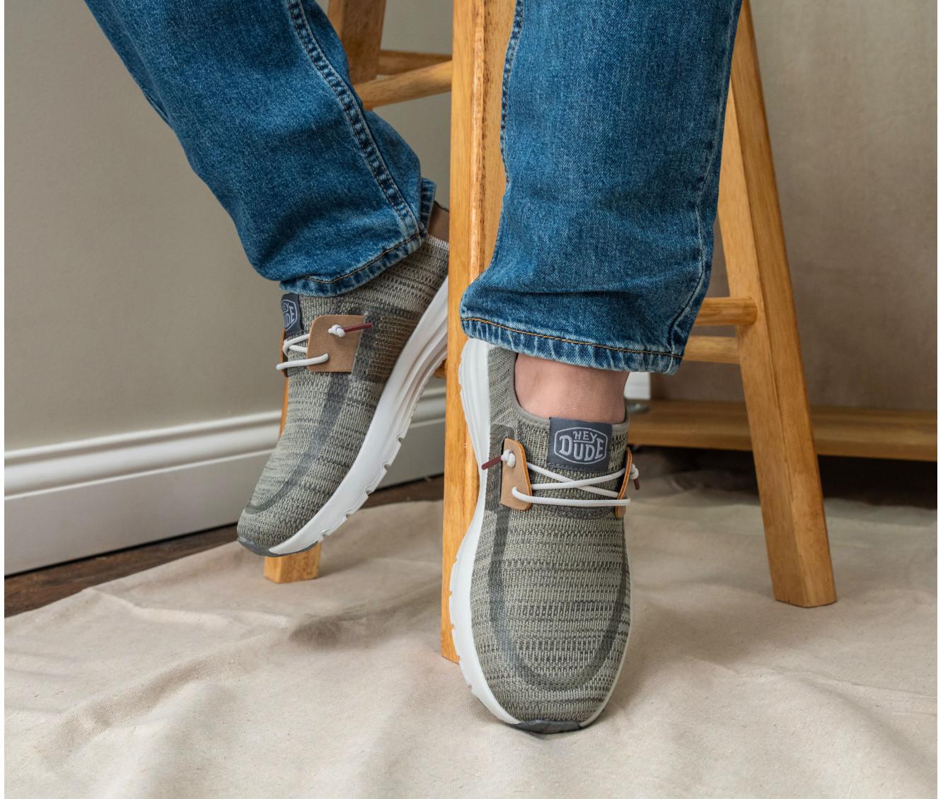 HEYDUDE Men's Sirocco Slip-On Sneakers