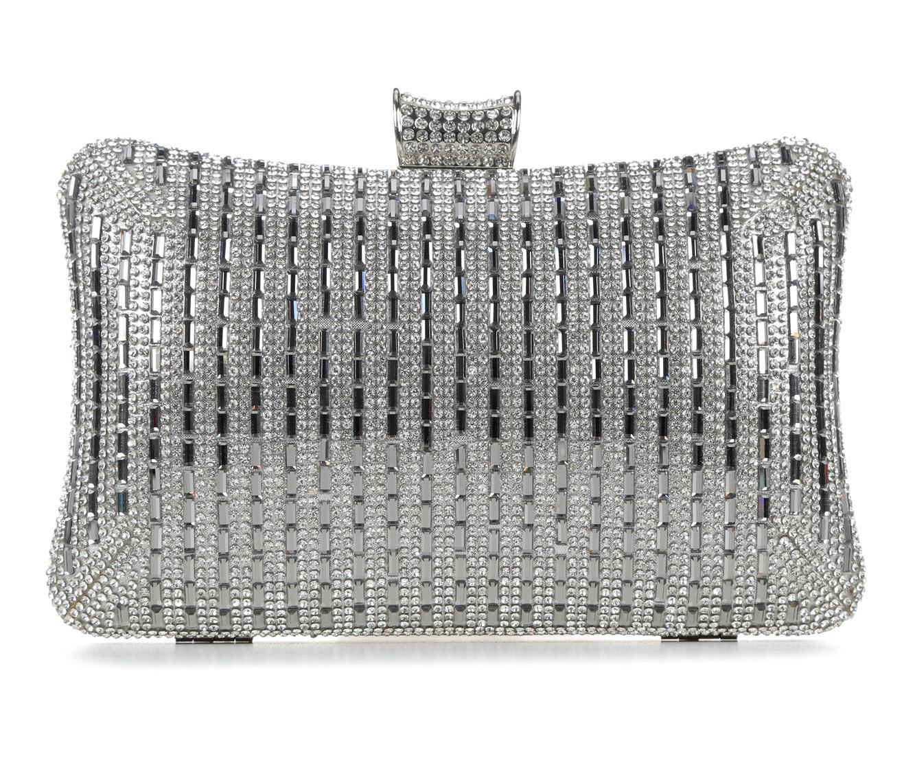 Vanessa Crystal Curve Clutch