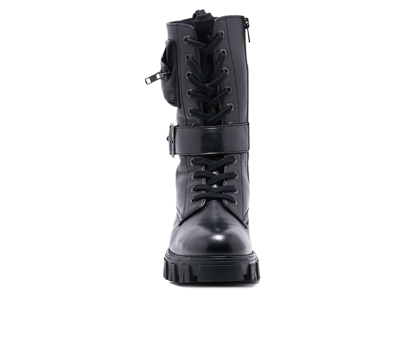 Women's Chelsea Crew Scandal Combat Boots