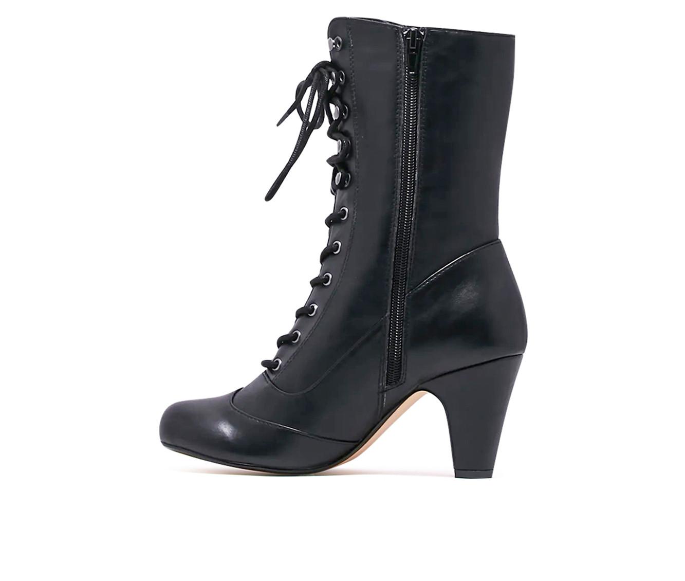 Women's Chelsea Crew Claire Lace Up Mid Calf Booties