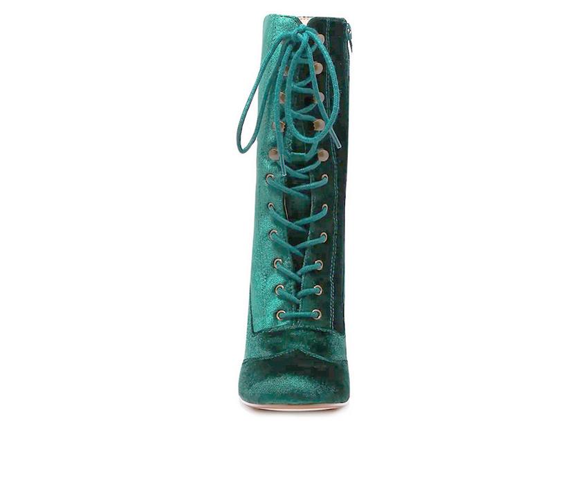 Women's Chelsea Crew Claire Lace Up Mid Calf Booties