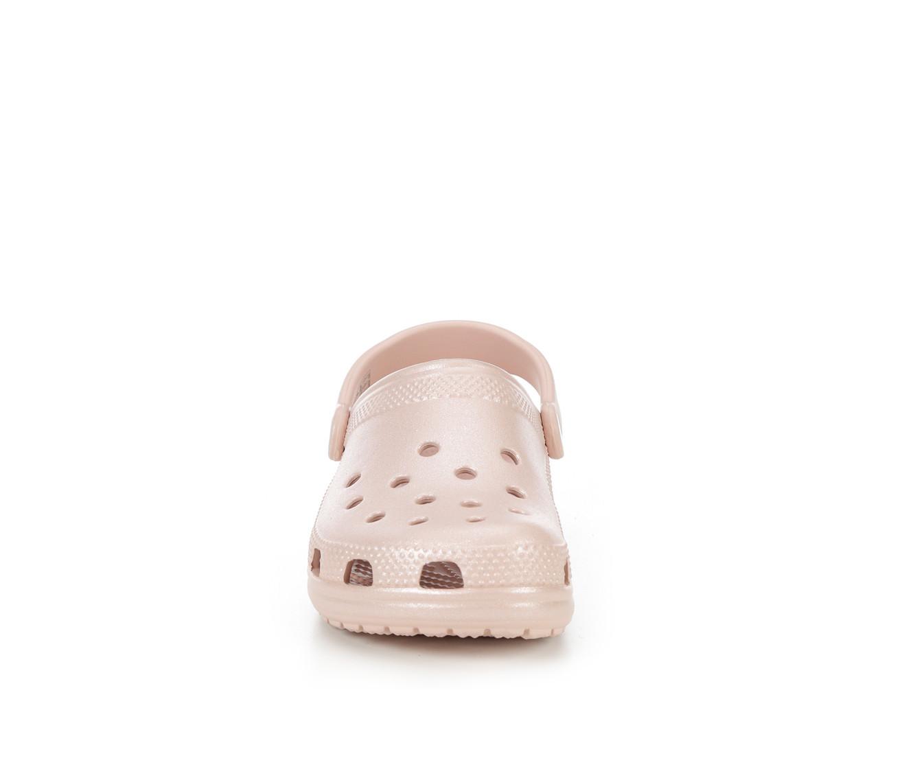 Adults' Crocs Classic Shimmer Clogs