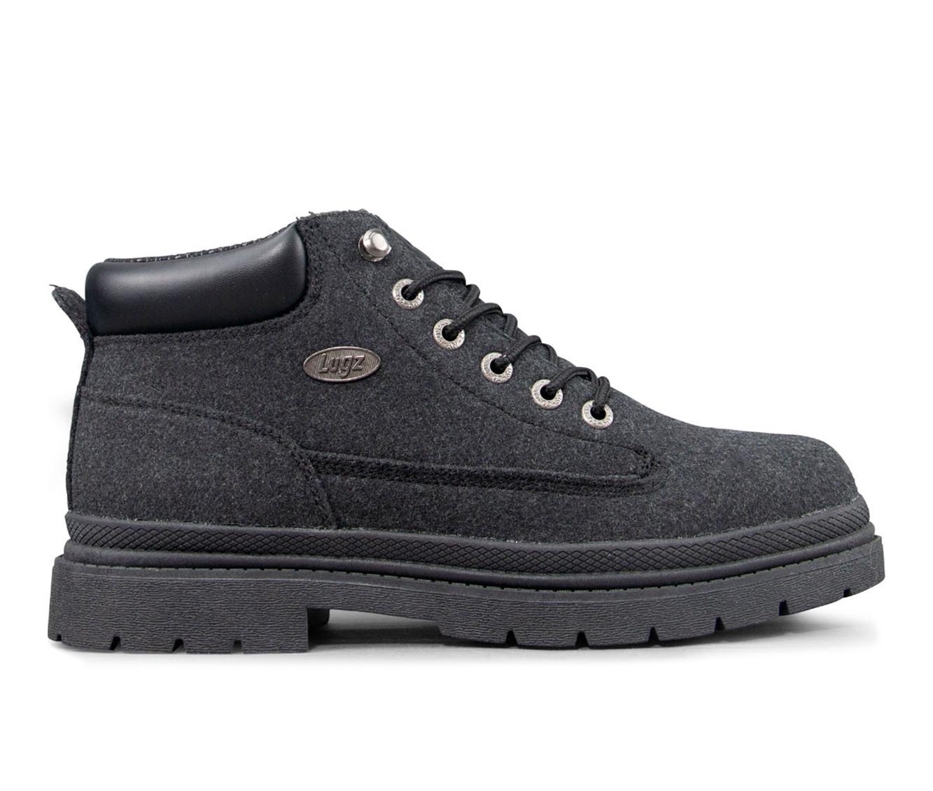 Mens lugz hot sale black boots