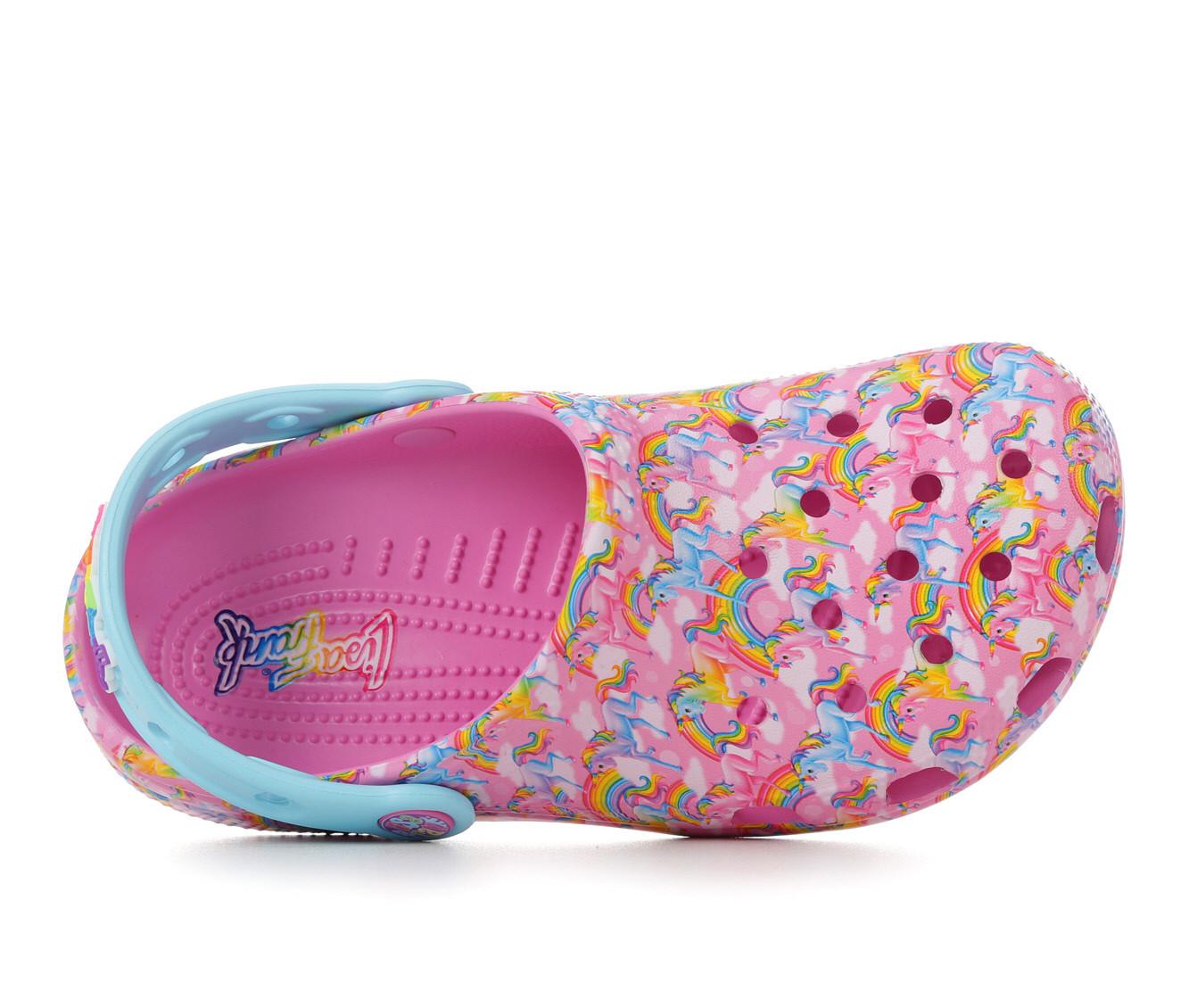 Girls' Crocs Classic Lisa Frank Unicorn Clog 11-4