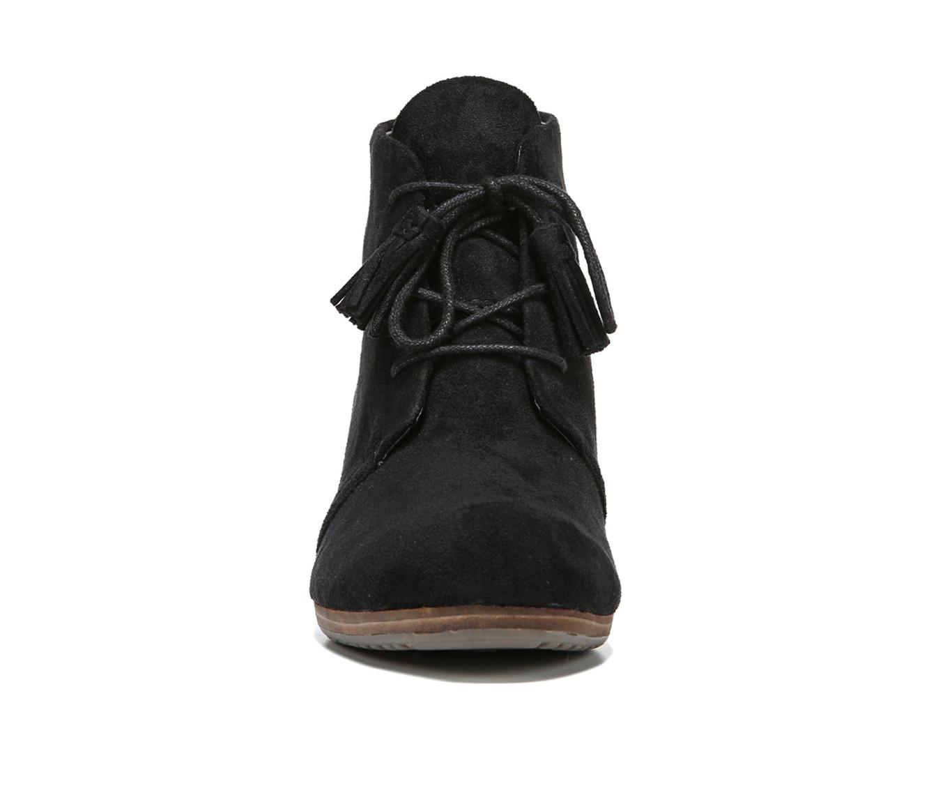 Dr scholl's dakota wedge booties black sale