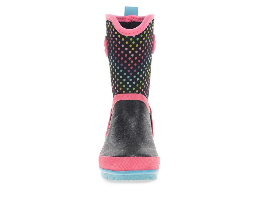 Girls' Western Chief Little Kid & Big Kid Rainbow Wave Neo Waterproof Boots