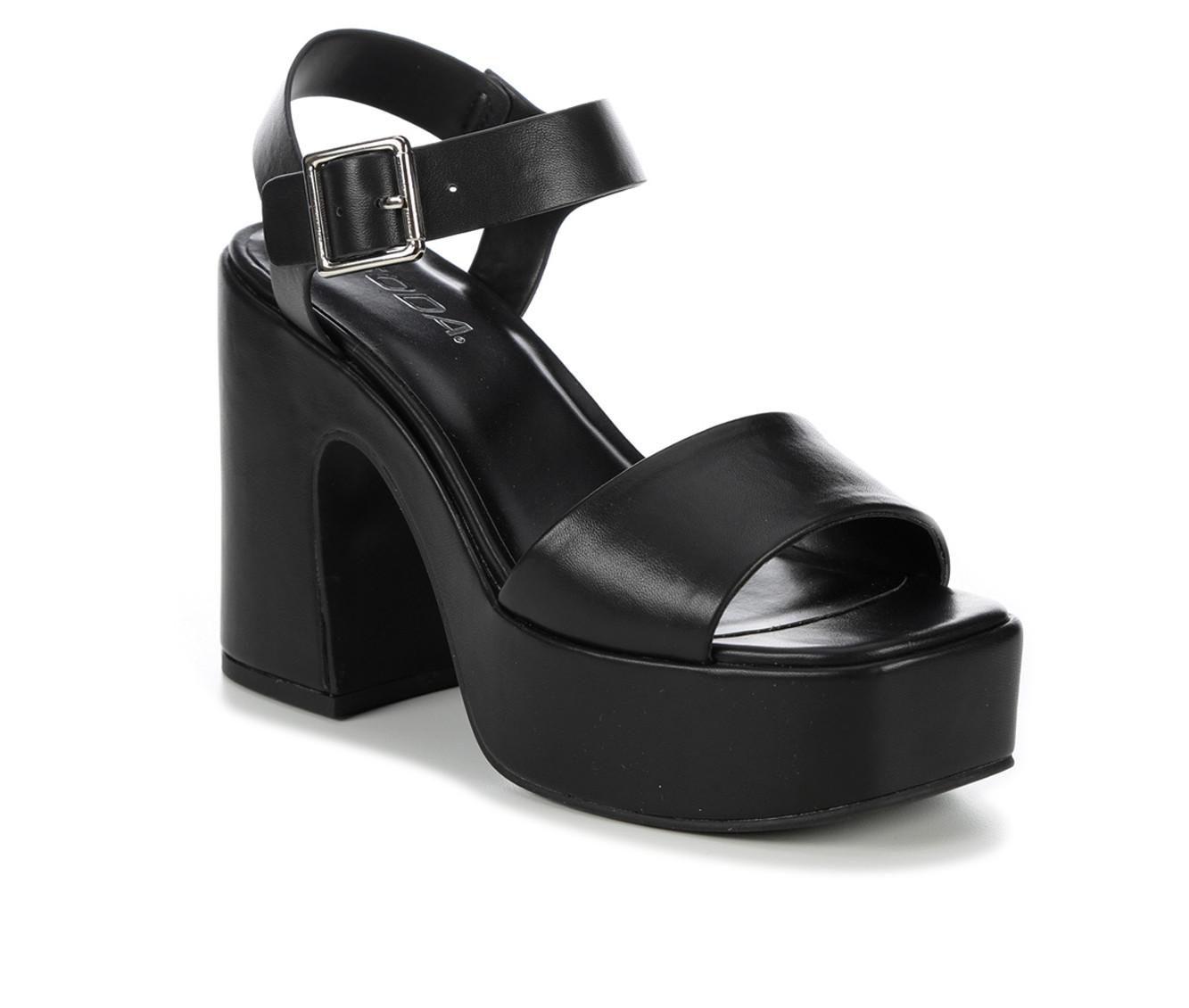 Soda discount heeled sandals