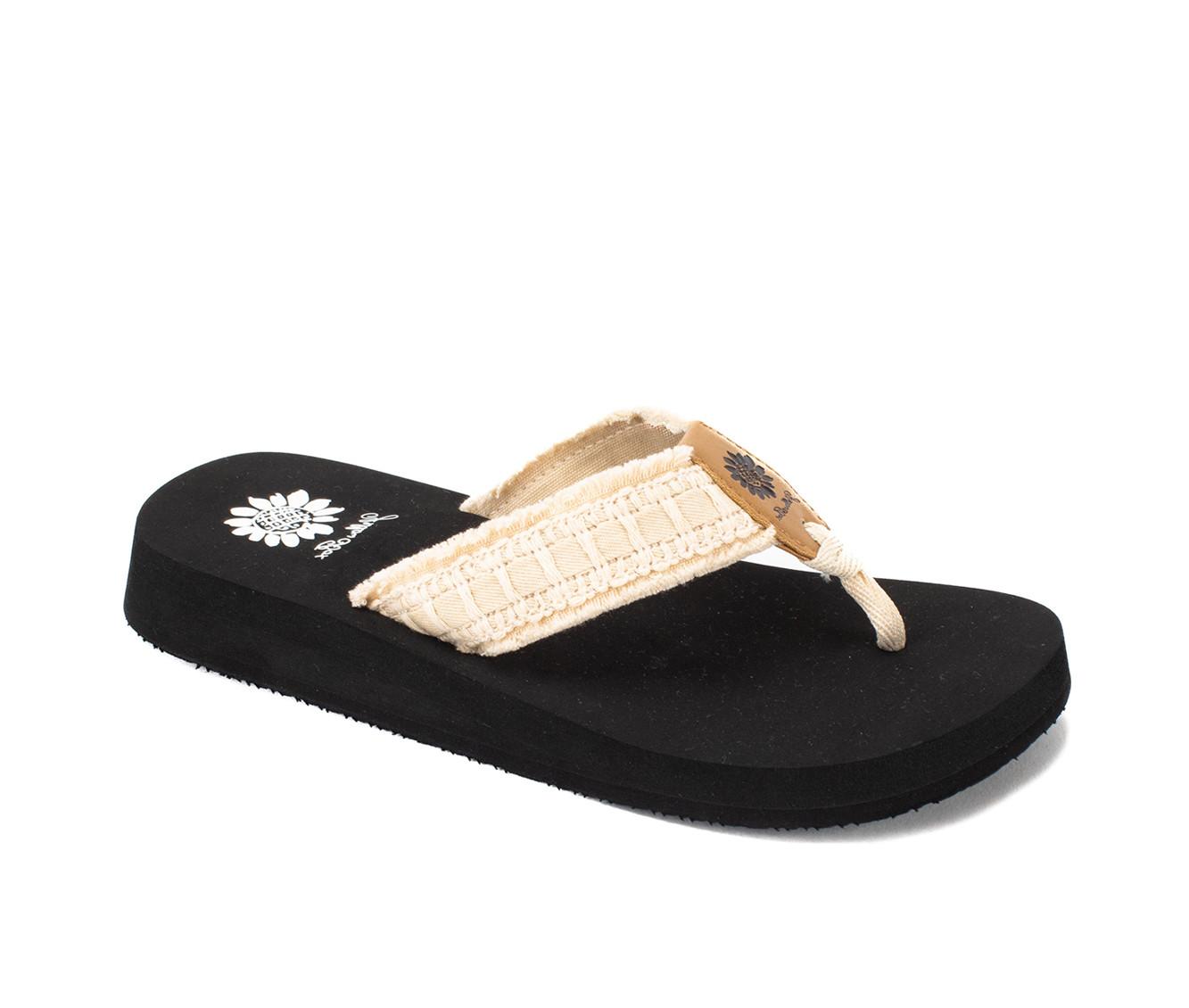 Women's Yellow Box Fulmar Flip-Flops