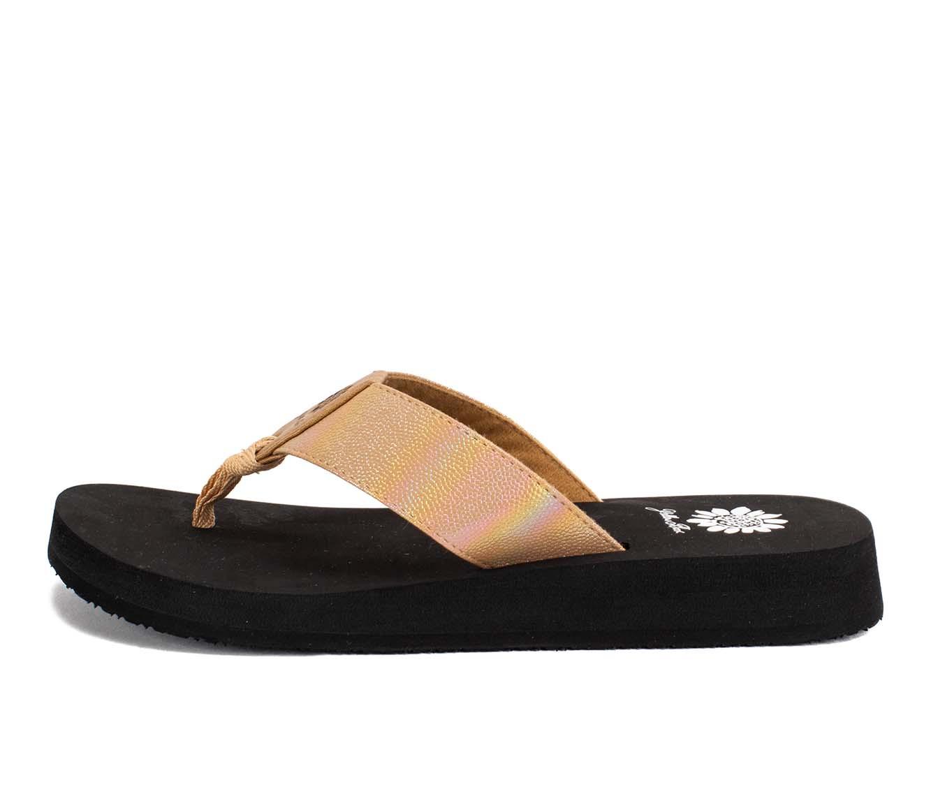 Women's Yellow Box Oria Flip-Flops